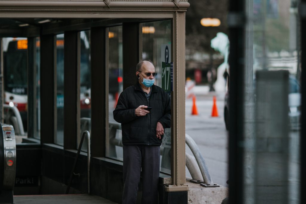 Man with Mask